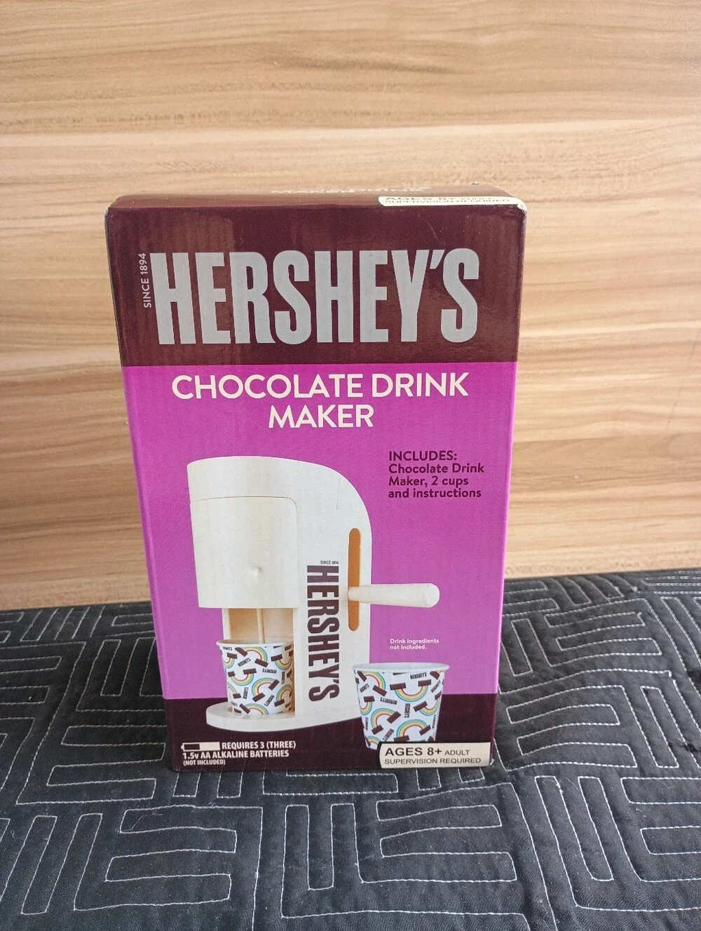 Hershey's Chocolate Drink Maker with Cups and Instructions